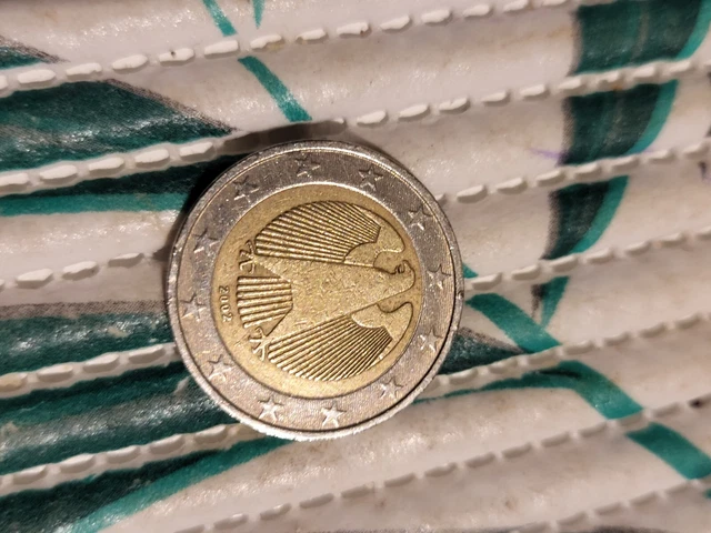 PIÈCE DE 2 euros Rare Allemande 2014 Aigle Fédéral tirage G EUR 350,00