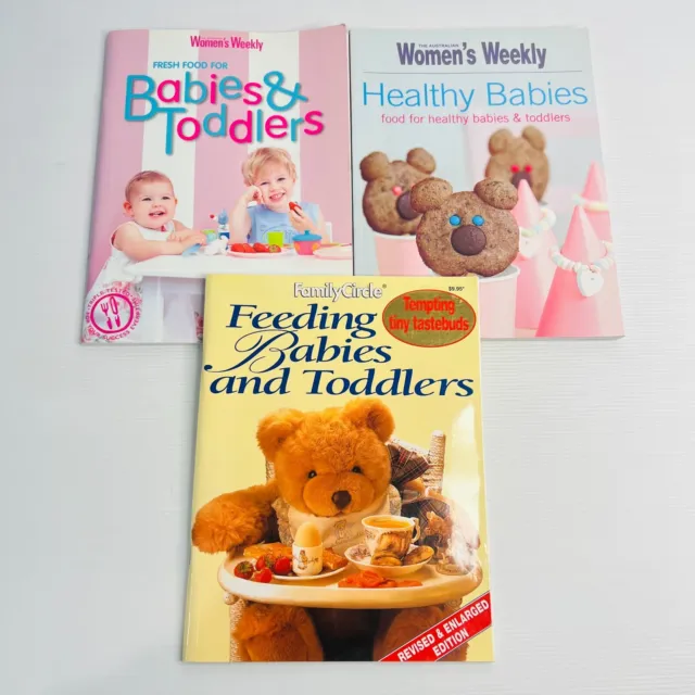 Babies and Toddlers Cookbooks Cook Book Recipes Baby Food Women's Weekly