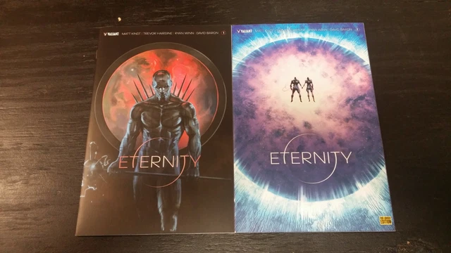 2017 Valiant Comics Eternity #1 Cover A & Pre-Order Only Cover Vf+