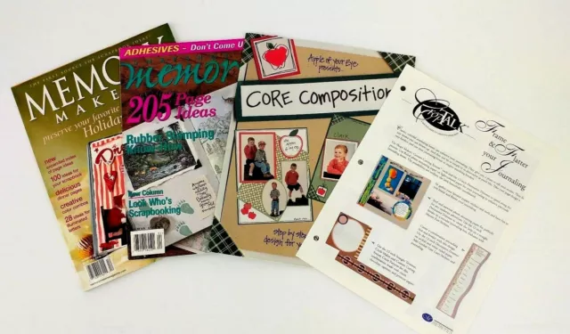 Lote de Creadores de Memory Magazine #33 Core Composition Talk