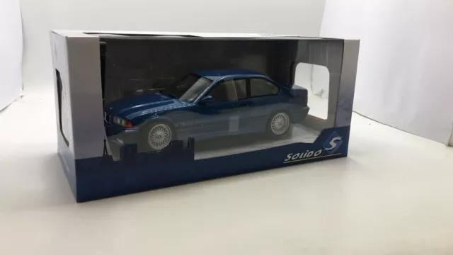 SOLS1803908 Solido BMW E36 Coupe M3 Avius Bleu 1994 1/18