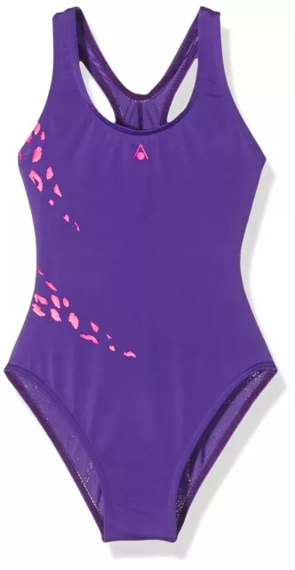 Aqua Sphere ragazze costume da bagno di sole, ragazze viola / rosa brillante 104