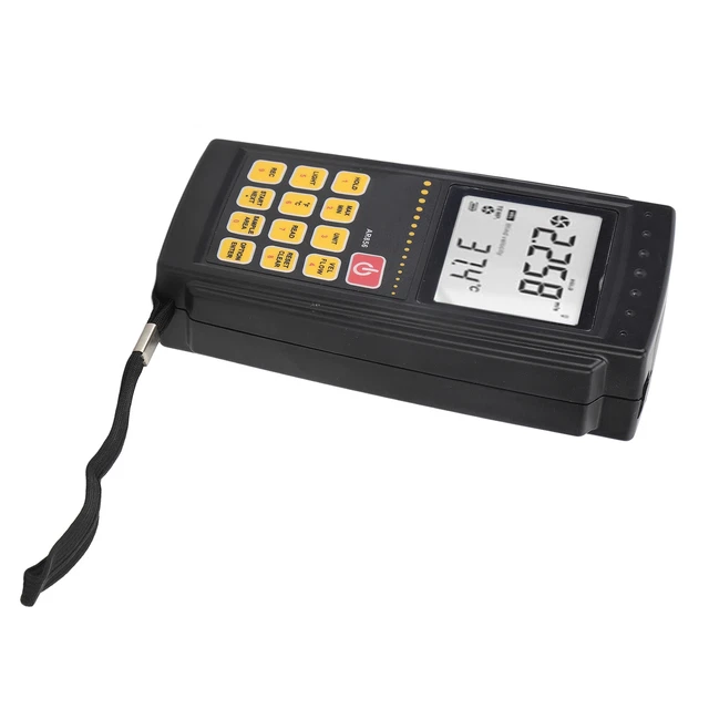 LCD Display Digital Anemometer Wind Speed Volume Temperature Meter Gauge