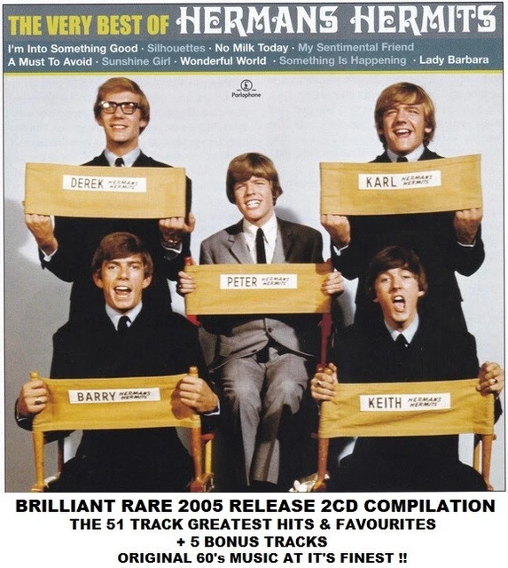 HERMANS HERMITS - Ultimate Essential 56 Greatest Hits Collection - 60's ...
