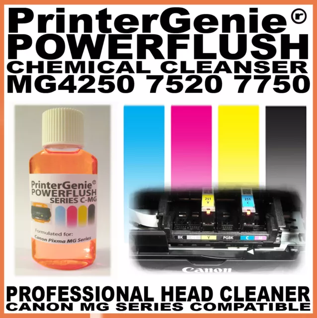 Canon PIXMA MG4250 7520 7750 - Printhead  Cleaner - Nozzle Unblocker