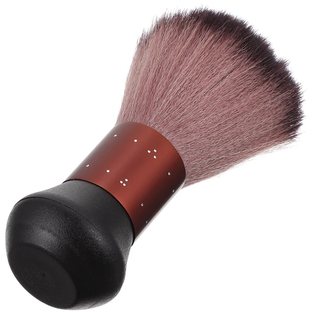 Cepillo de cabello diamante mini cepillo de cabello cuello plumero cerdas suaves de nailon fibra lana