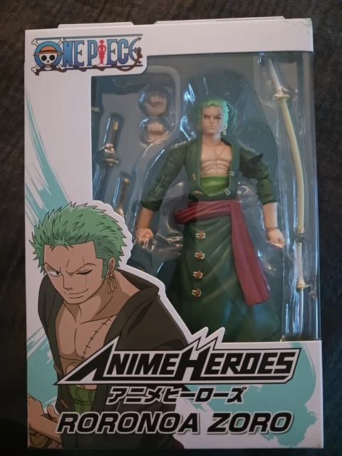 NEUF - FIGURINE articulée ONE PIECE : RORONOA ZORO / Anime Heroes