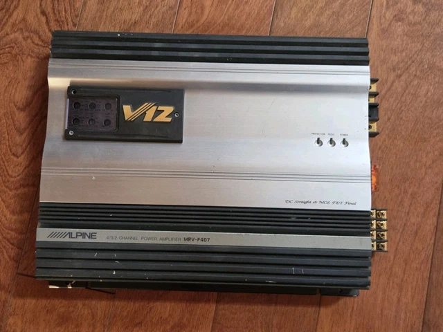 ALPINE V12 MRV-F307 - 4/3/2 channels OLD SCHOLL HI QUALITY BUILD