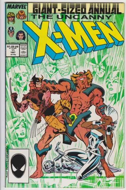 Uncanny X-Men Annual #11, Vol. 1 (1981-2011) Marvel Comics