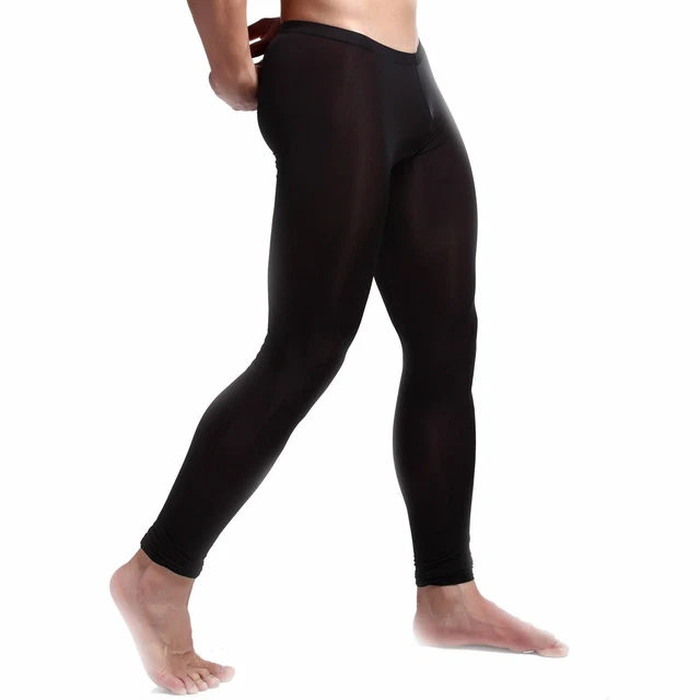 Sheer mens leggings top