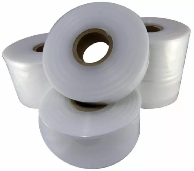 1 Large Roll Of 10" Lay Flat Polythene Tubing x 336 Metres 250 Gauge Layflat