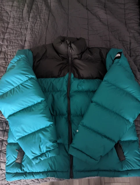 Giacca Nuptse 1992 verde/blu The North Face taglia L verde Everglade