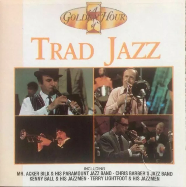 Trad Jazz - Golden Hour CD (1990) Audio Quality Guaranteed Reuse Reduce Recycle