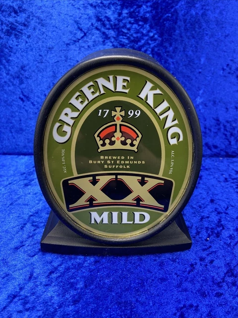 Greene King Brewers XX Mild Light Up Advertising Bar Font Breweriana Untested