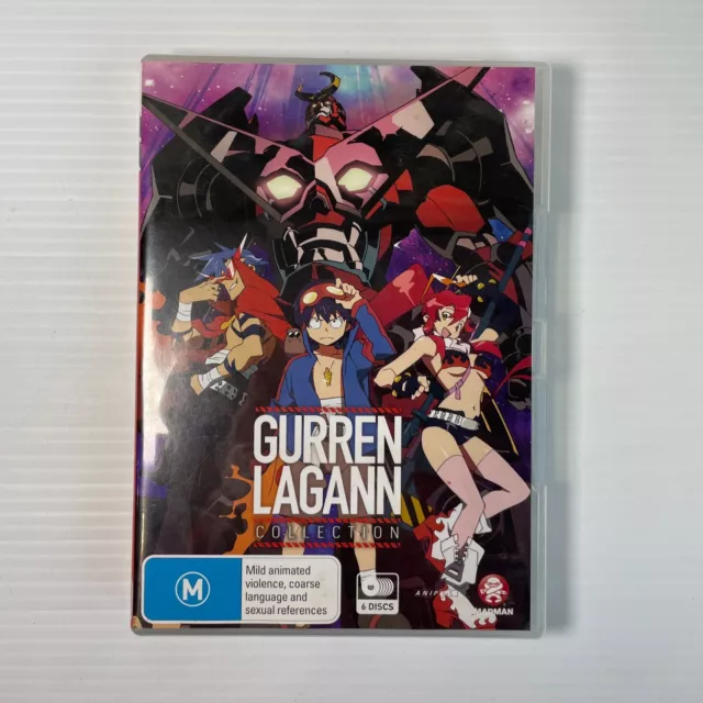 ANIME TENGEN TOPPA: GURREN LAGANN RAGAN-HEN THE MOVIE DVD REG ALL + FREE  ANIME