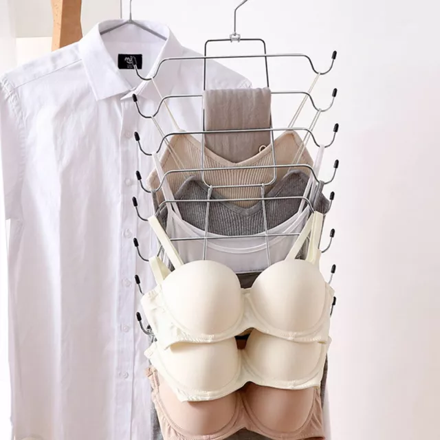 Tank Top Hanger Space Saving Shorts Tie Closet Organizer For Women 360 Rotating