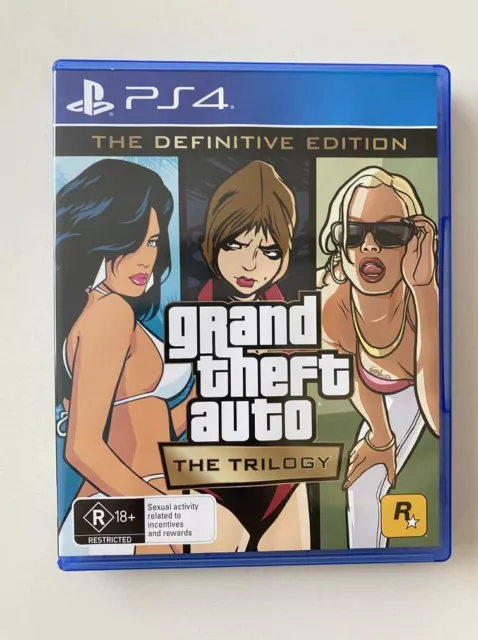 Grand Theft Auto The Trilogy The Definitive Edition PS4 VGC PAL