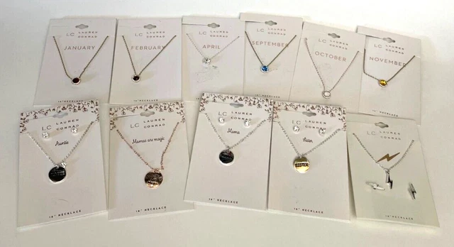 LC Lauren Conrad Necklace & Earrings Jewelry 16" Necklace Set You Pick