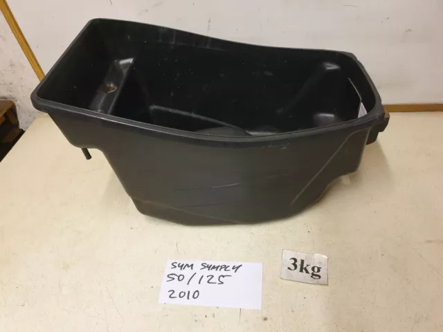 SYM SYMPLY 125cc 50CC 2011 SCOOTER UNDER SEAT STORAGE BUCKET 07 TO 11 *