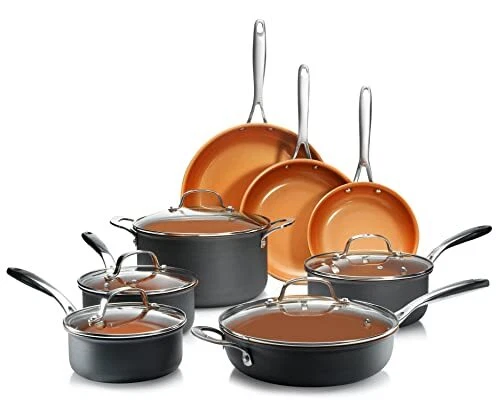 Juego profesional de 13 piezas de ollas y sartenes de cerámica juegos de utensilios de cocina juego de ollas de 13 piezas