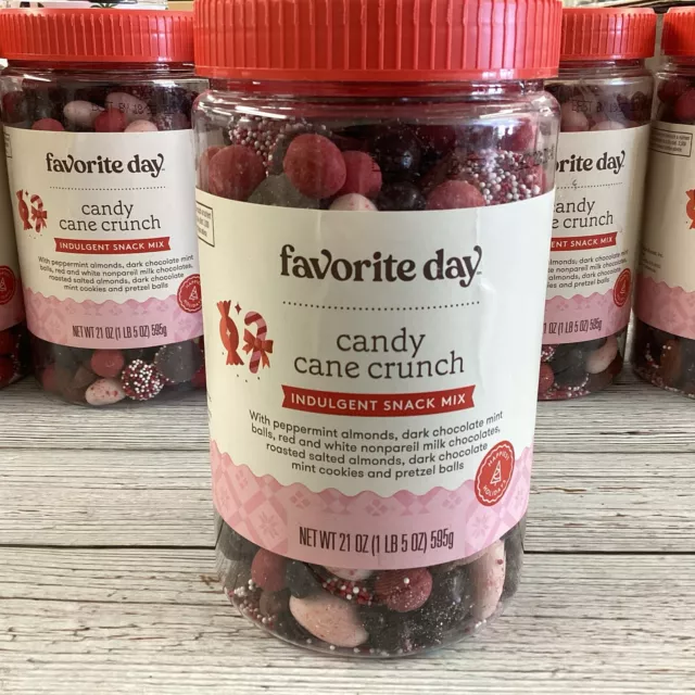 Favorite Day Candy Cane Crunch Indulgent Snack Mix 21 oz  Best by  9/18/24