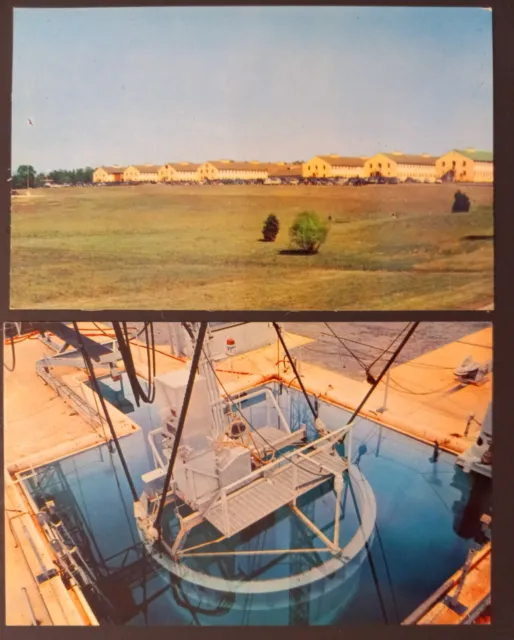 Postcard Oak Ridge TN Tennessee ‘62 Atomic Energy Commission Reactor & Headquart