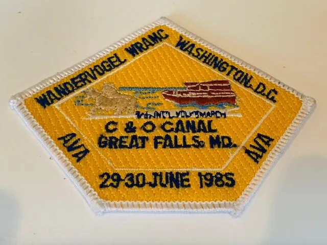Advertising Patch Logo Emblem Sew vtg patches Washington DC 1985 Great Falls AVA