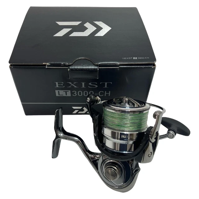 最終値下げ　DAIWA 18 EXIST LT3000-CH DAIWA 18 EXIST LT3000-CH Spinning Reel 5.7:1 Used Japan