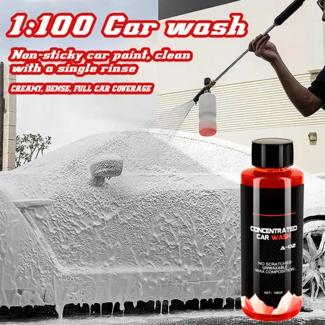 100 ml schiuma per pulizia auto grande capacità alta concentrazione super schiuma lavaggio