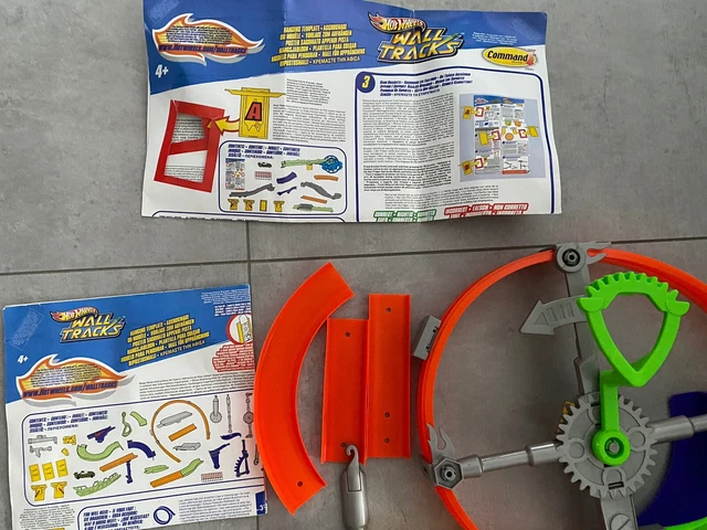 Lot De Pièces Hot Wheels - Constructeur De Chenilles - Éléments De Circuit - Occasion