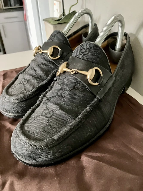 CALVIN KLEIN MEN S Miguel Monogram Loafers in Black Brown Shoes