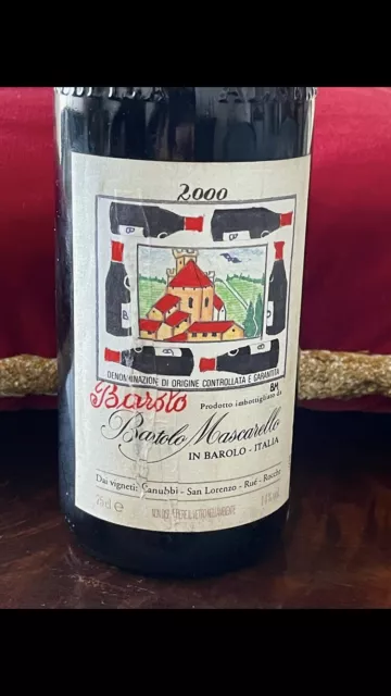 Vendo bottiglia di Barolo Anno 2000 di rinomata Azienda