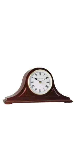 London Clock Company Wooden Napoleon Westminster Chime Battery Clock 07031 £150