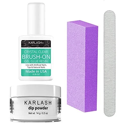 Kit de reparación de uñas Karlash para uñas rotas agrietadas divididas. Emergencia fácil rápido...