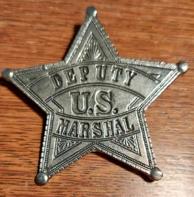 US Marshal Badge Abzeichen Deputy Polizei Stern aus den USA, ungetragen