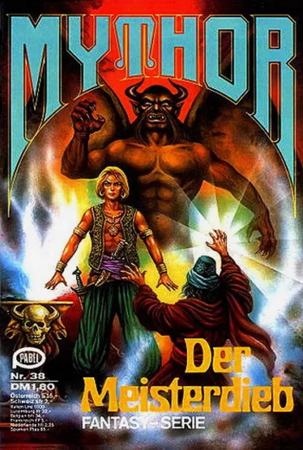 Mythor Nr. 38 Der Meisterdieb Pabel-Moewig 1981 Fantasy Serie