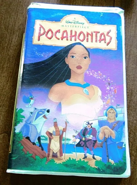 Pocahontas (VHS, 1996) Walt Disney Masterpiece Collection RARE