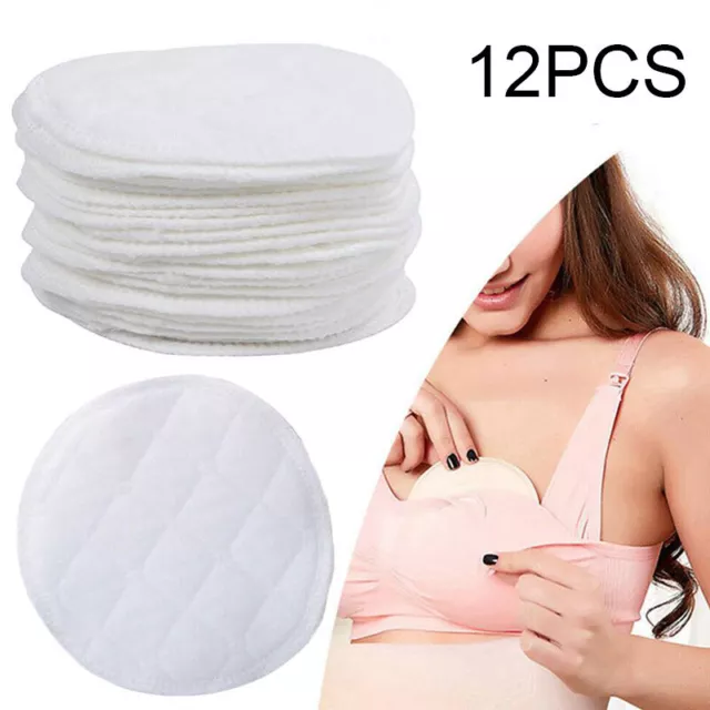 12 almohadillas para senos reutilizables premium almohadillas lavables para enfermería lactancia materna