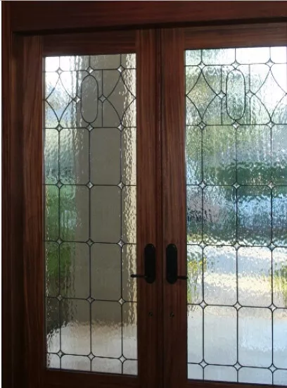 Beautiful Leaded Glass Interior designer Door FD0171 2