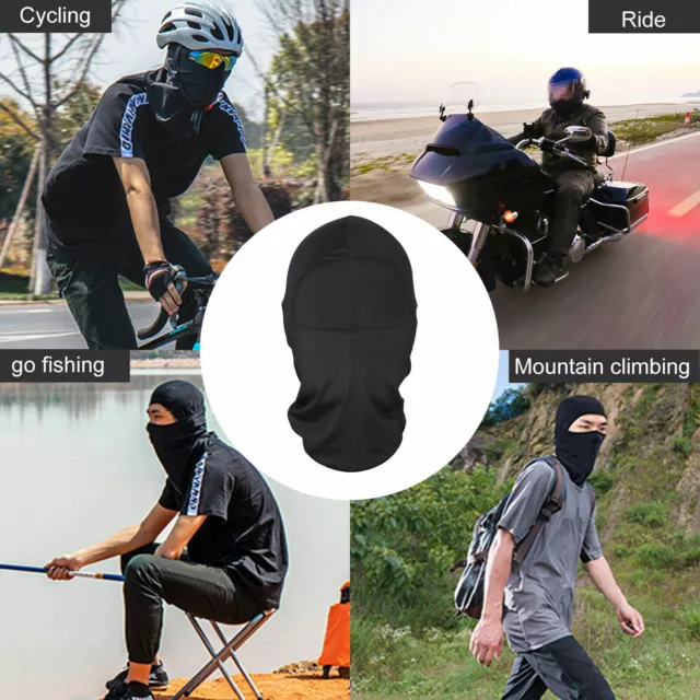 2X Winter Motorrad Sturmhaube Sturmmaske Skimaske Balaclava Kopfhaube Skimütze 10