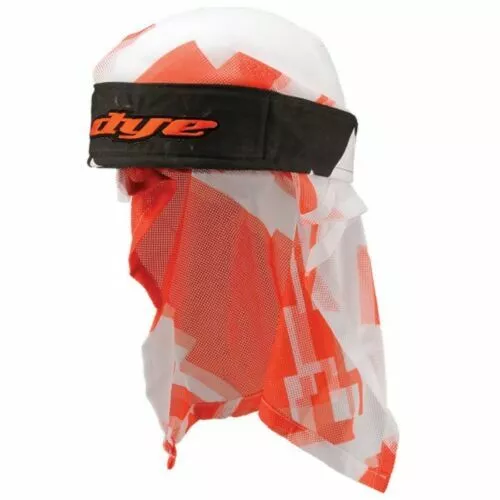 Dye Paintball Head Wrap Airstrike orange/white