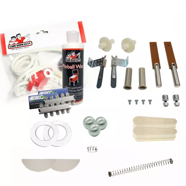 1975 Gottlieb Spin Out Pinball White Premium Maintenance Kit