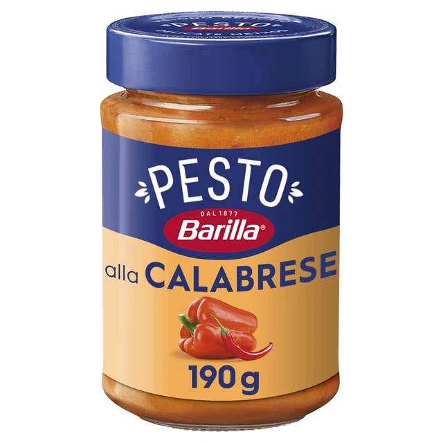 Barilla Pesto alla Calabrese Salsa Peperoni 11x190g NUOVO MHD/09/24