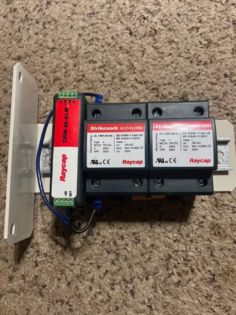RayCap Strikesorb 30-V1-HV-DRM Surge Protective Device 75V DC 550V 20kA