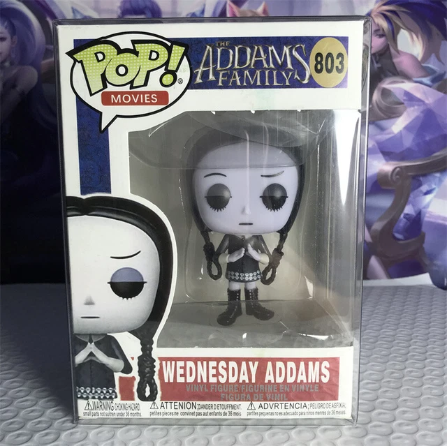 figurine Pop Movies：The Addams Family Wednesday Addams #803 w/Protector