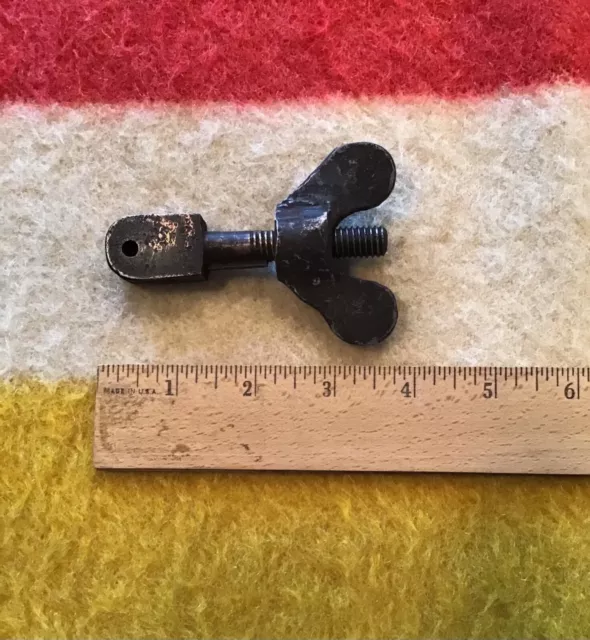 Hand Forged Wing Nut and Specialty Bolt, Hardware, Old