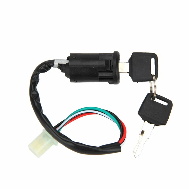 Ignition Key Switch Taotao 50cc 70cc 90cc 110cc 125cc ATV Dirt Bike 4 wire