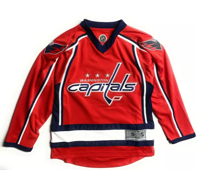 Washington Capitals Youth NHL Licensed Team Apparel Replica Blank Jersey