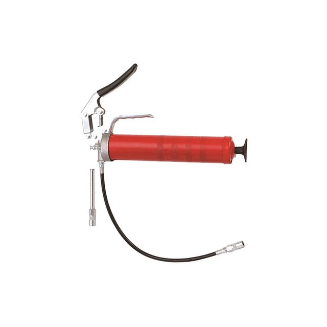 WESTWARD 45CT45 Grease Gun,5000 psi,Red,18 in.