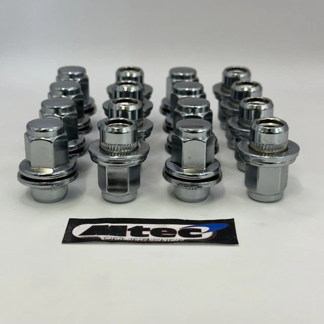 16x To Fit Jaguar Genuine Alloy Wheel Nuts, X-Type, S-Type, XJ, XF, XK M12x1.5
